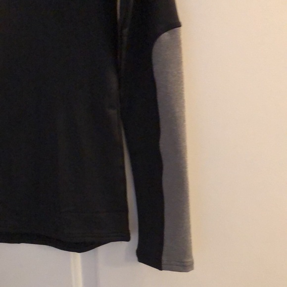 Boys black and gray long sleeve shirt - Picture 3 of 7